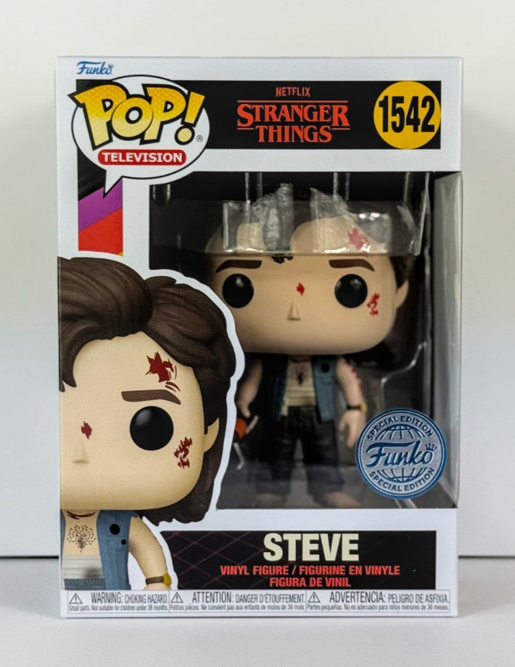 Funko POP Vinyl -  Television - Stranger Things - Steve - #1542