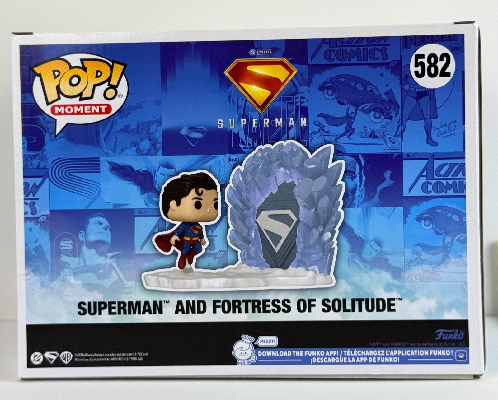 Funko POP Vinyl - Moment - Superman And Fortress Of Solitude - #582