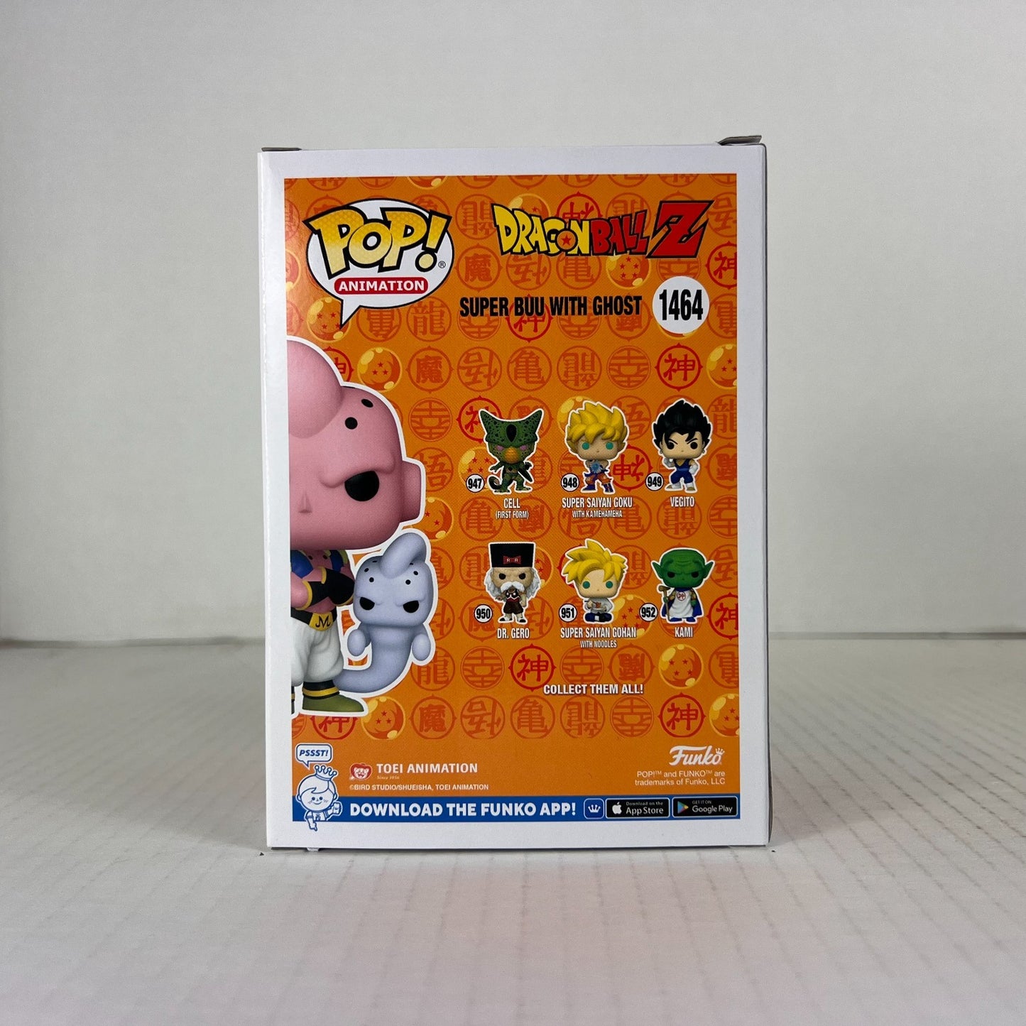 Funko POP Vinyl - Animation - Dragonball Z - Super Buu With Ghost - #1464