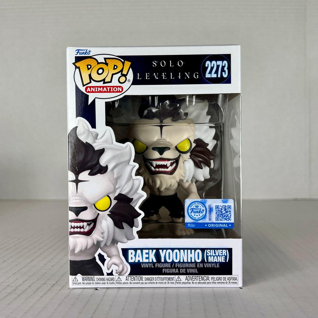 Funko POP Vinyl - Animation - Solo Leveling - Baek Yoonho Silver Mane - #2273