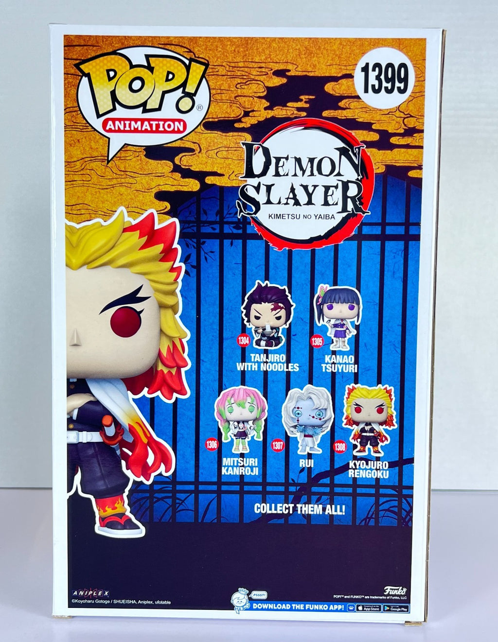 Funko POP Vinyl - Animation - Demon Slayer - Kyojuro Rengoku - #1399 10" Inch
