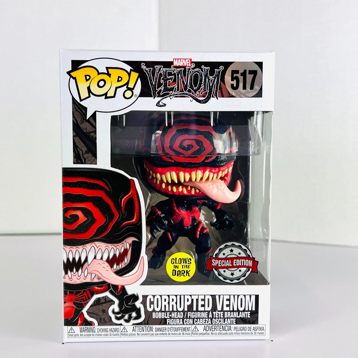 Funko POP Vinyl - Marvel - Venom - Corrupted Venom - #517 GITD
