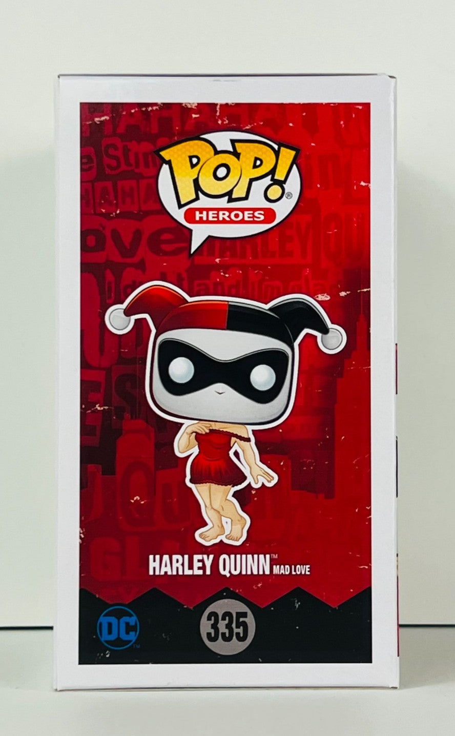 Funko POP Vinyl - Heroes - Sc Super Heroes - Harley Quinn Mad Love - #335