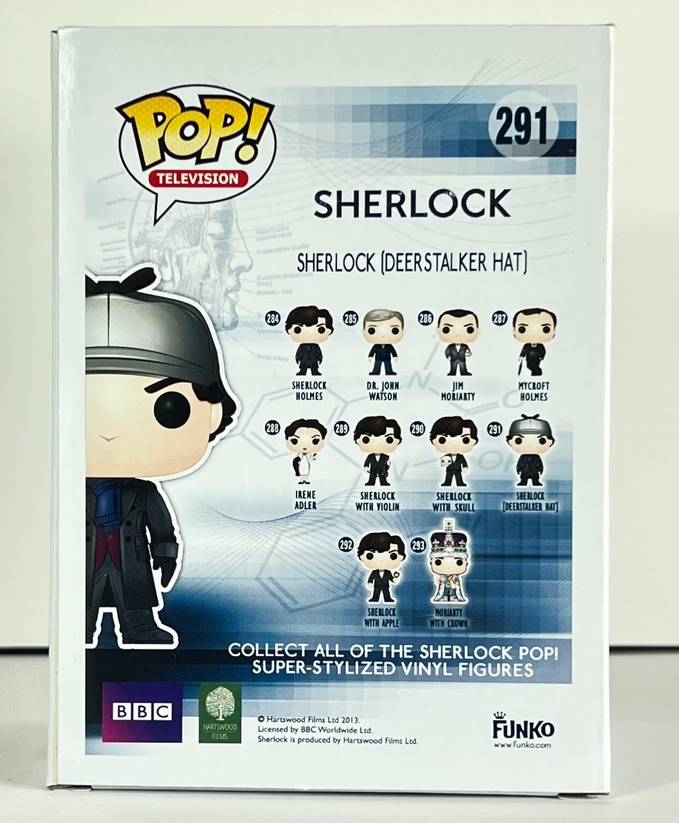 Funko POP Vinyl - Television - Sherlock Deerstalker Hat - #291 Underground Toys