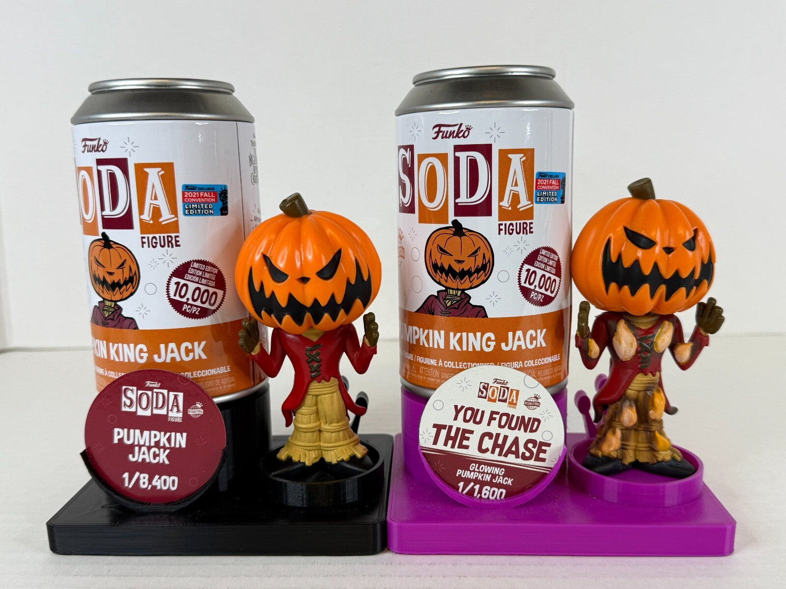 Funko POP Soda - NBC - Pumpkin King Jack - Common and Chase Set - 10000 Pcs