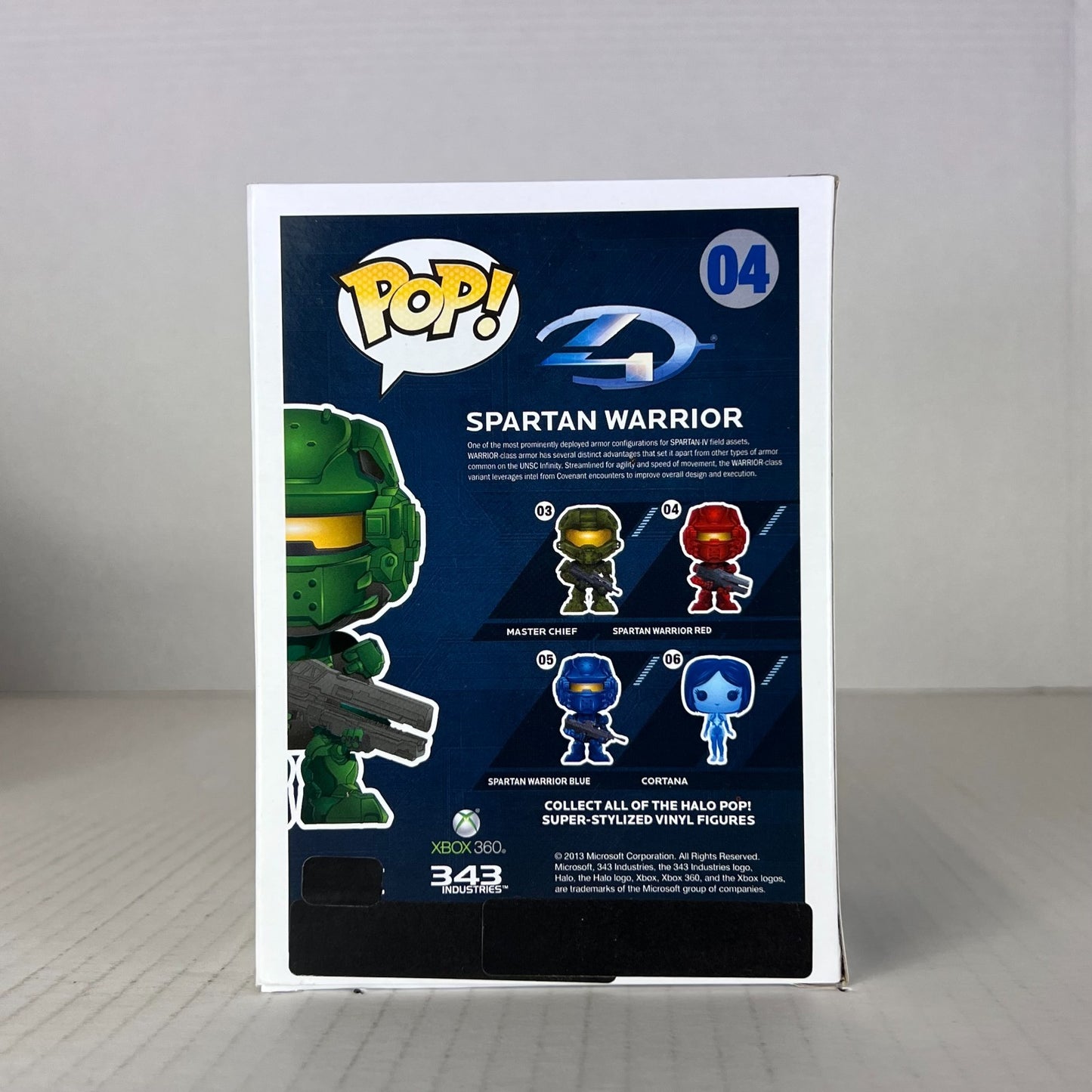 Funko POP Vinyl - HALO 4 - Spartan Warrior Green - #04 SDCC 480 Pcs