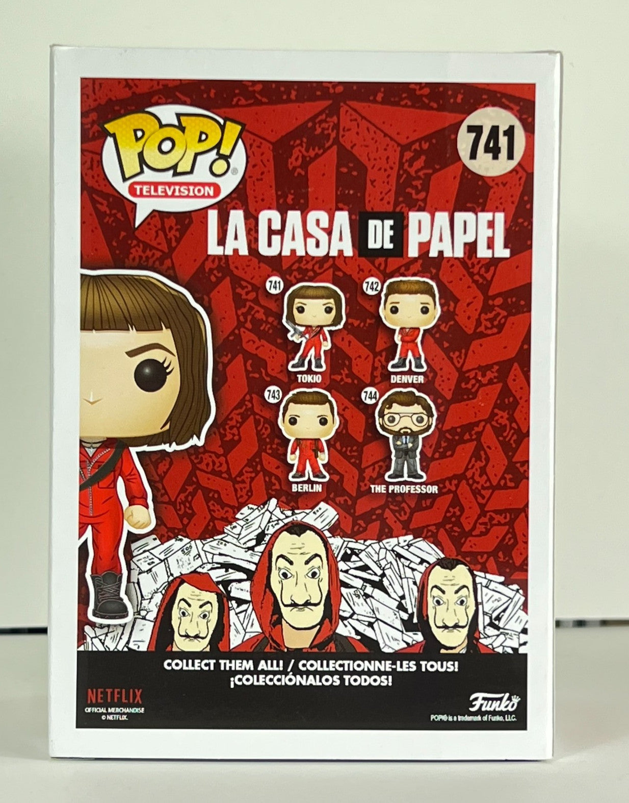 Funko POP Vinyl - Television - La Casa De Papel - Tokio - #741 Chase