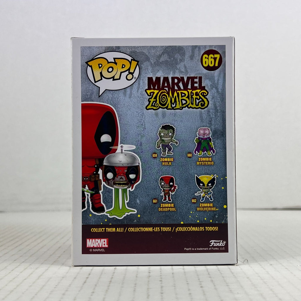 Funko POP Vinyl - Marvel Zombies - Deadpool With Deadpool - #667 Collectors Corp