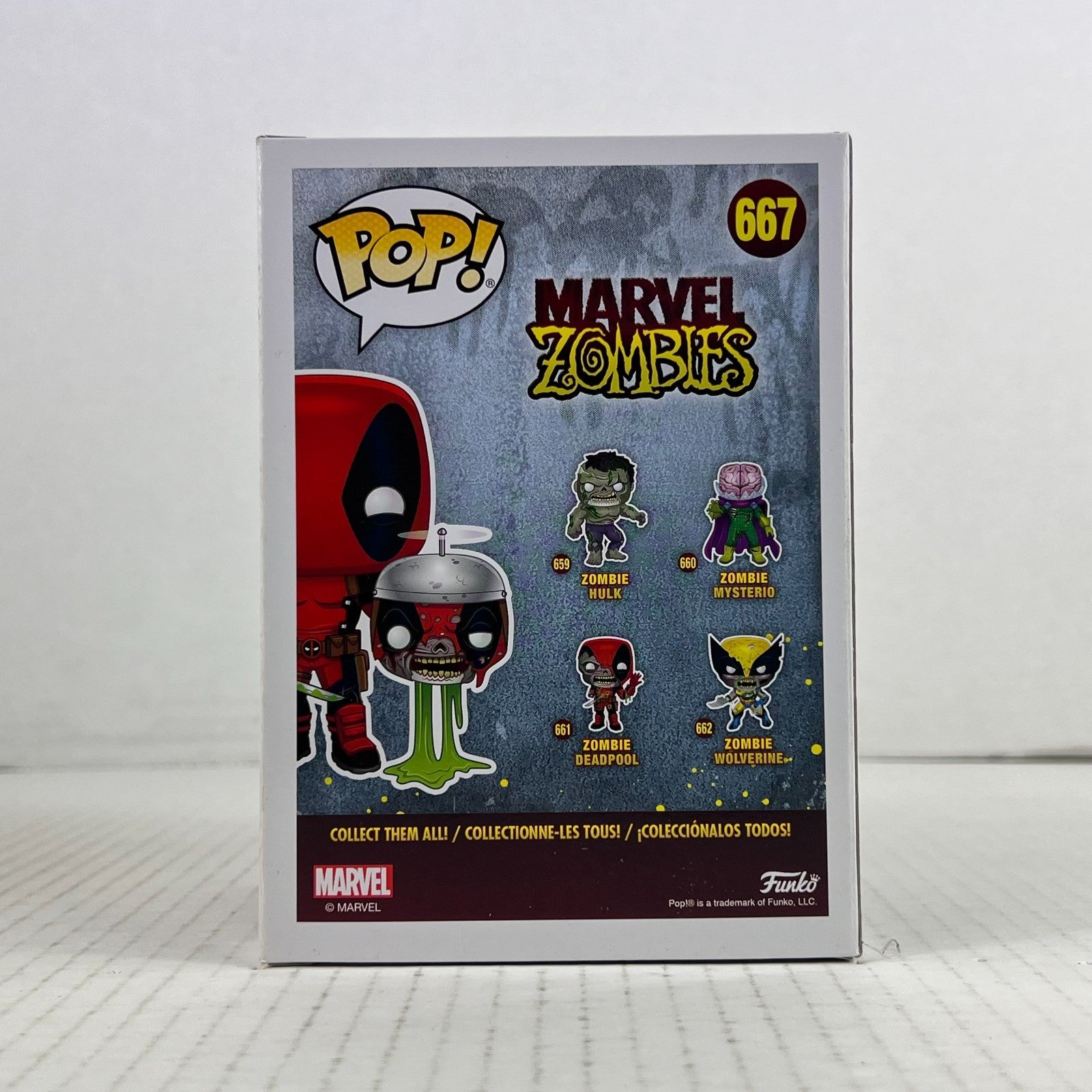 Funko POP Vinyl - Marvel Zombies - Deadpool With Deadpool - #667 Collectors Corp