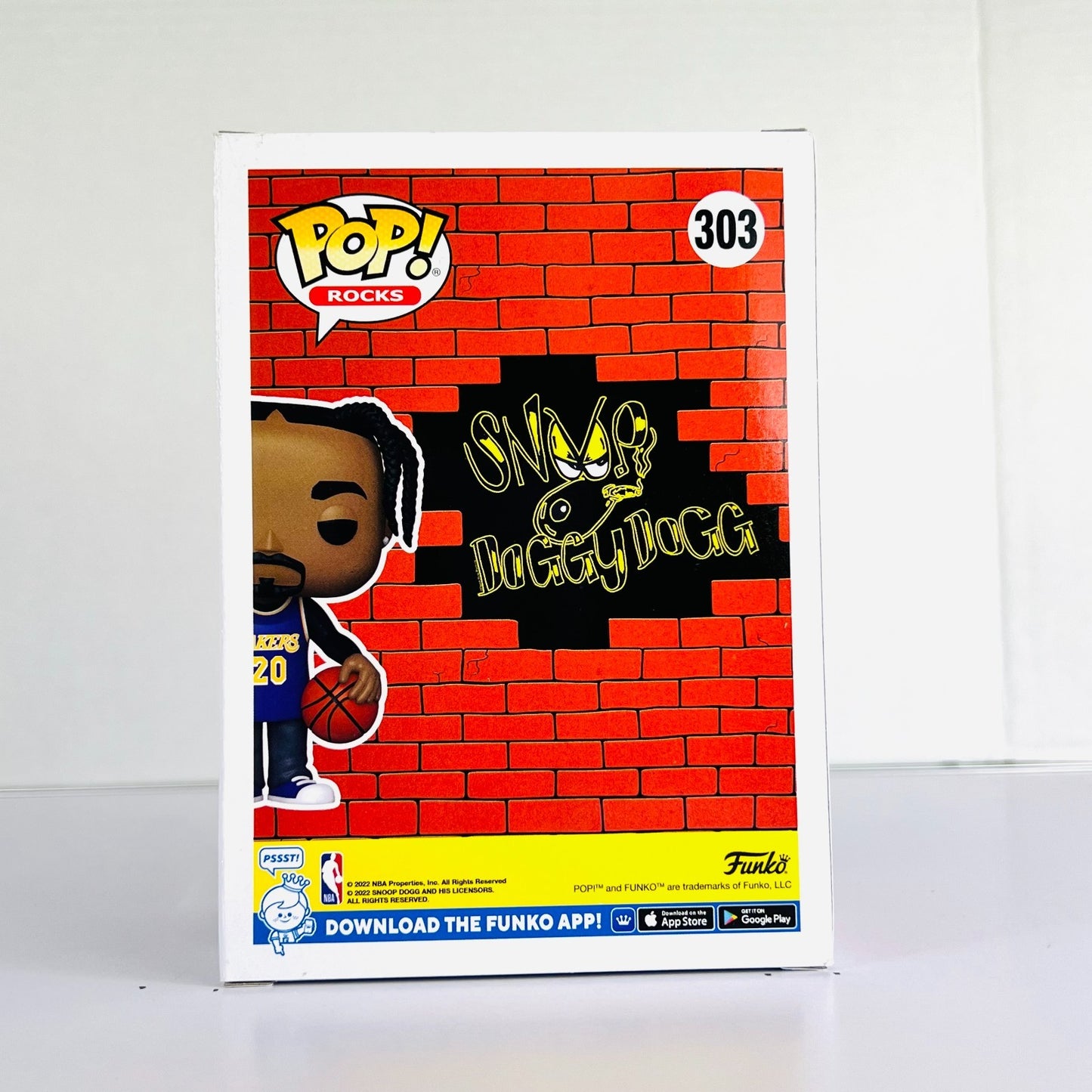 Funko POP Vinyl - Rocks - Doggy Dog - Snoop Dogg - #303 15000 Pcs