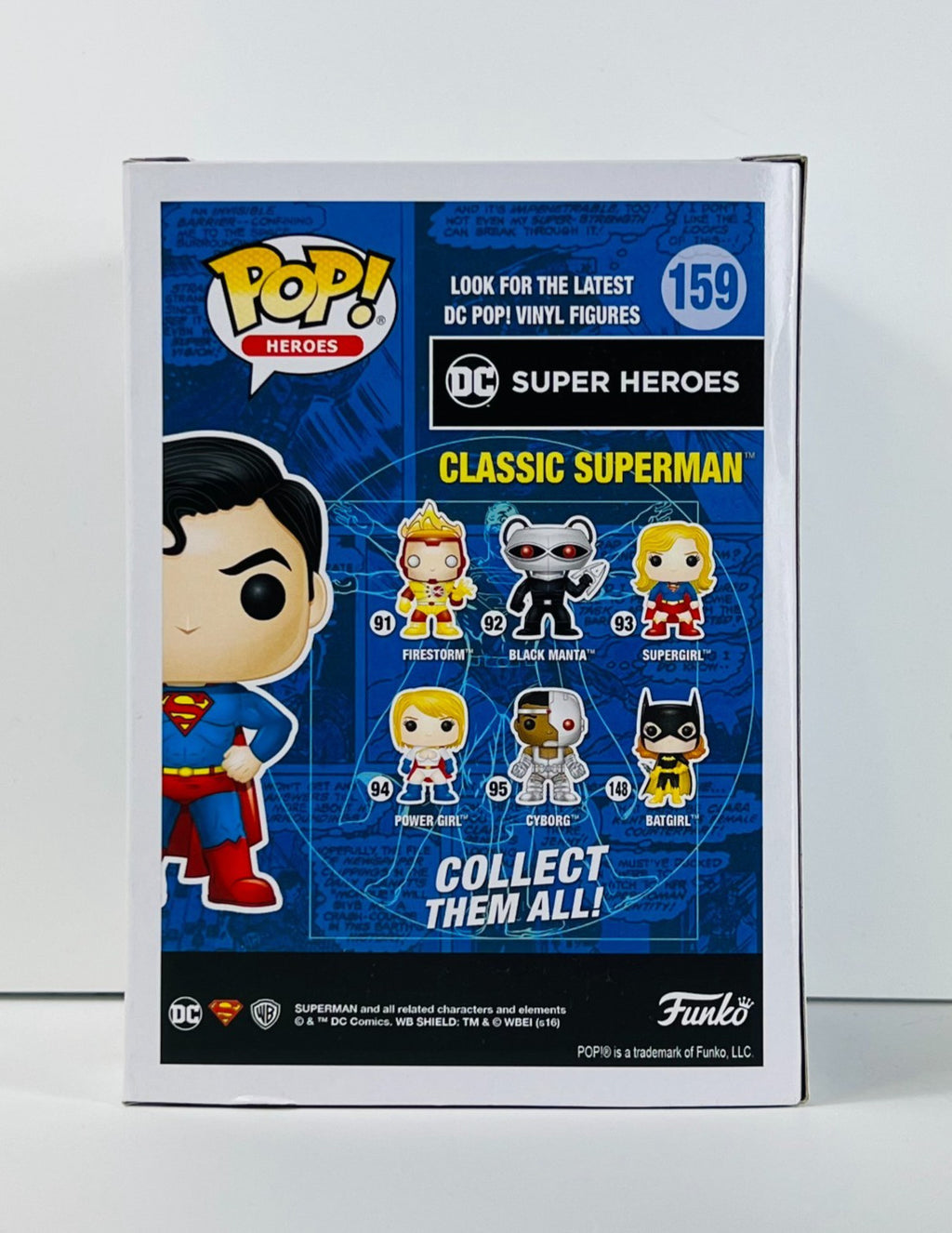Funko POP Vinyl - Heroes - DC Superman - Classic Superman - #159 [1]