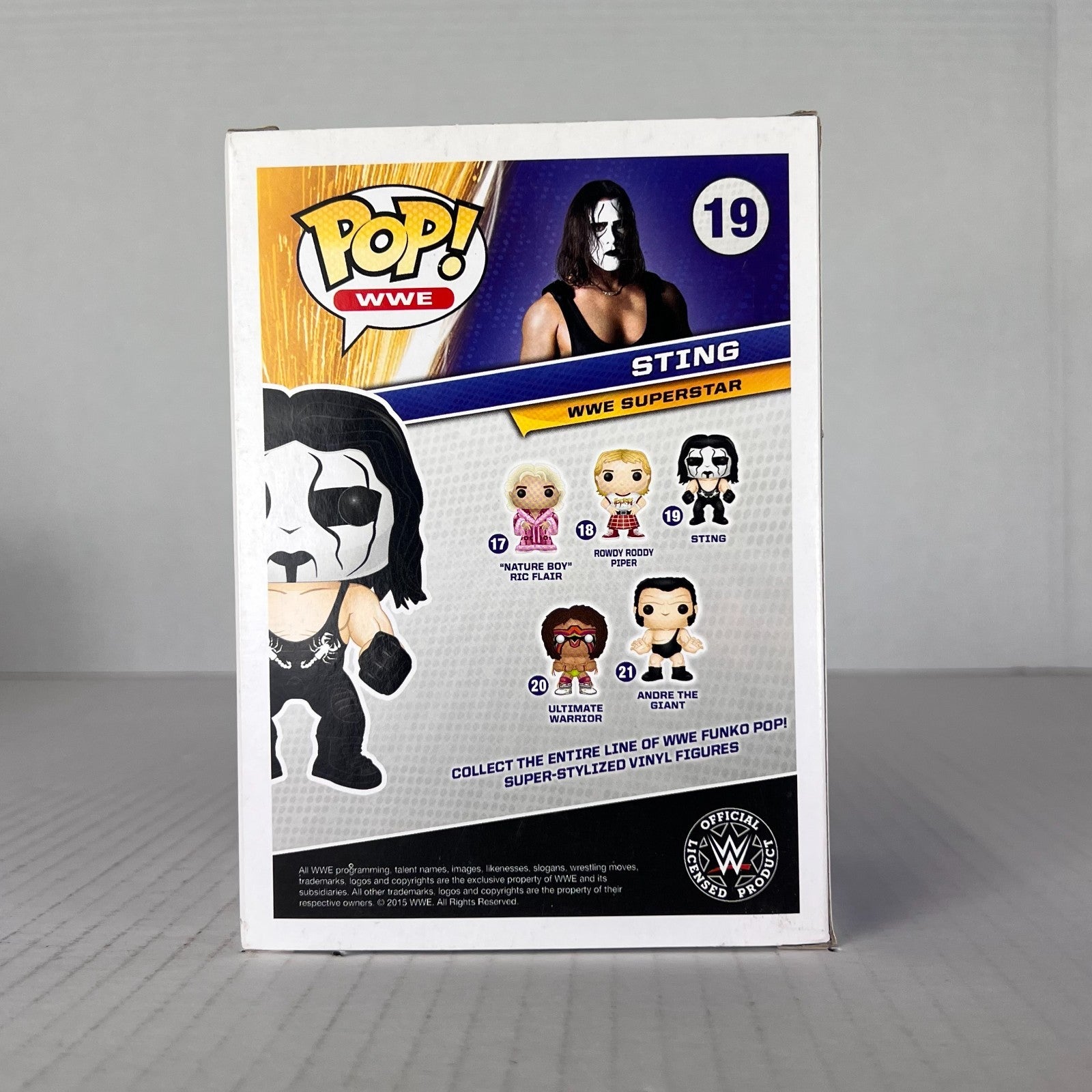 Funko POP Vinyl - WWE - Sting - #19