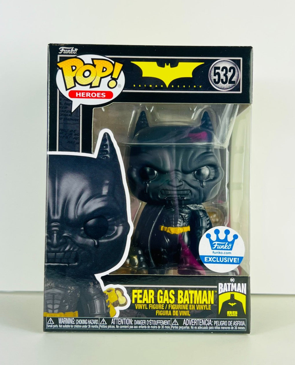 Funko POP Vinyl - Heroes - Batman Begins - Fear Gas Batman - #532