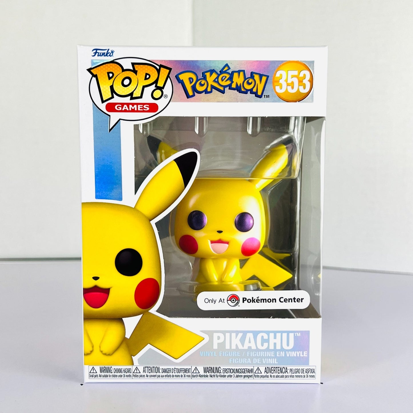 Funko POP Vinyl - Games - Pokemon - Pikachu - #353 Pearlescent