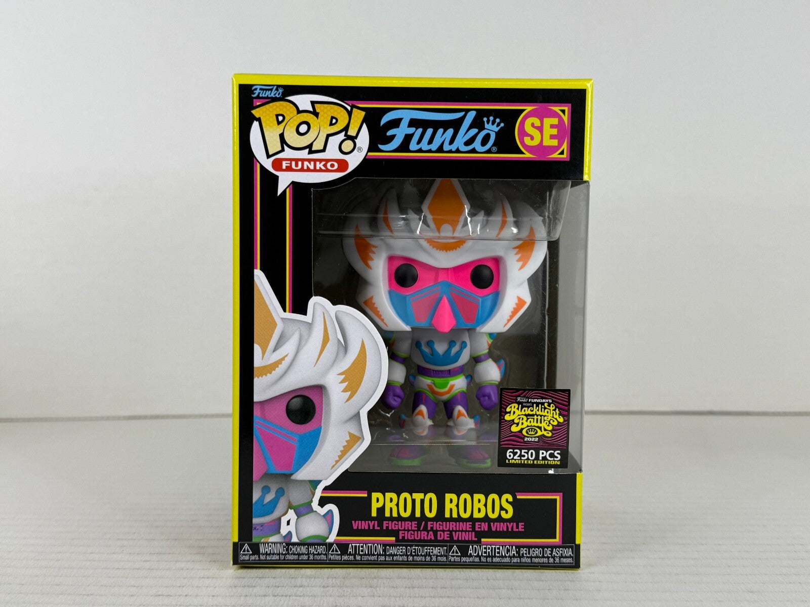 Funko POP Vinyl - Blacklight Battle - Proto Robos - #SE - 6250 Pcs