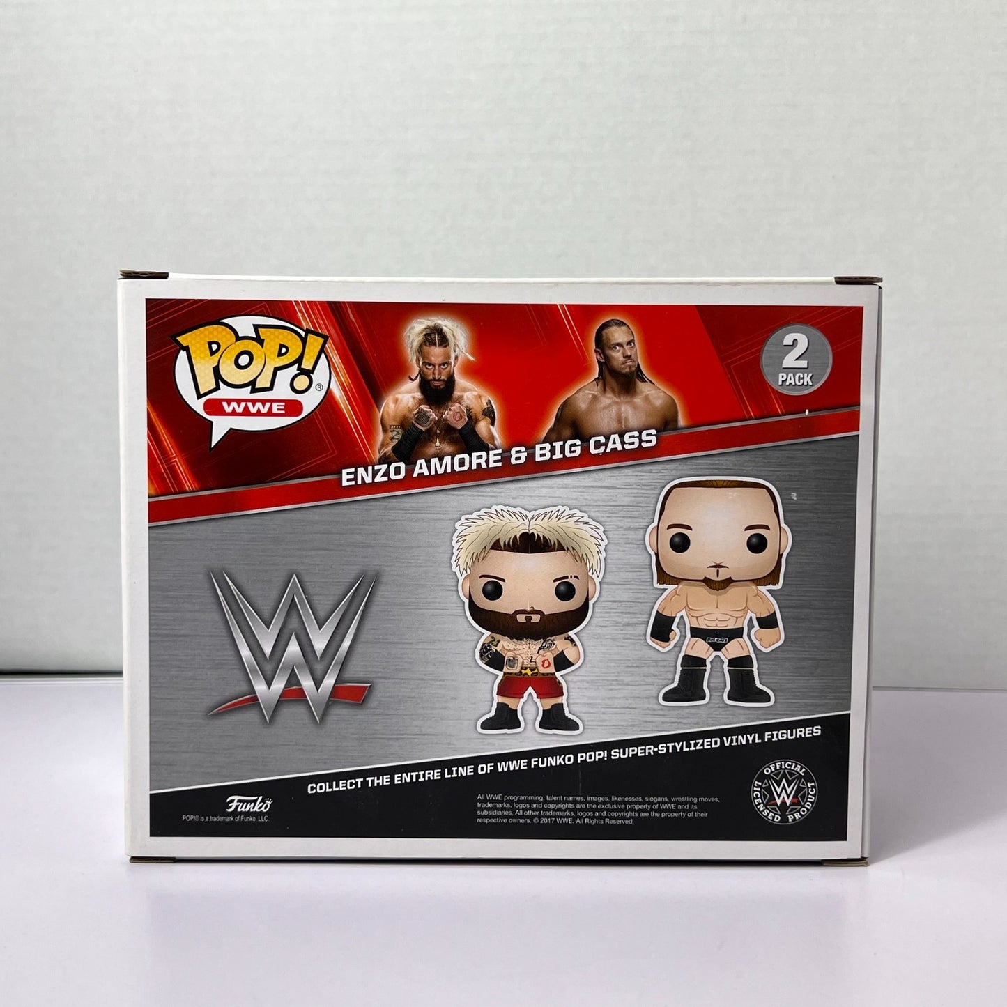 Funko POP Vinyl - WWE - Enzo Amore & Big Cass - 2 Pack