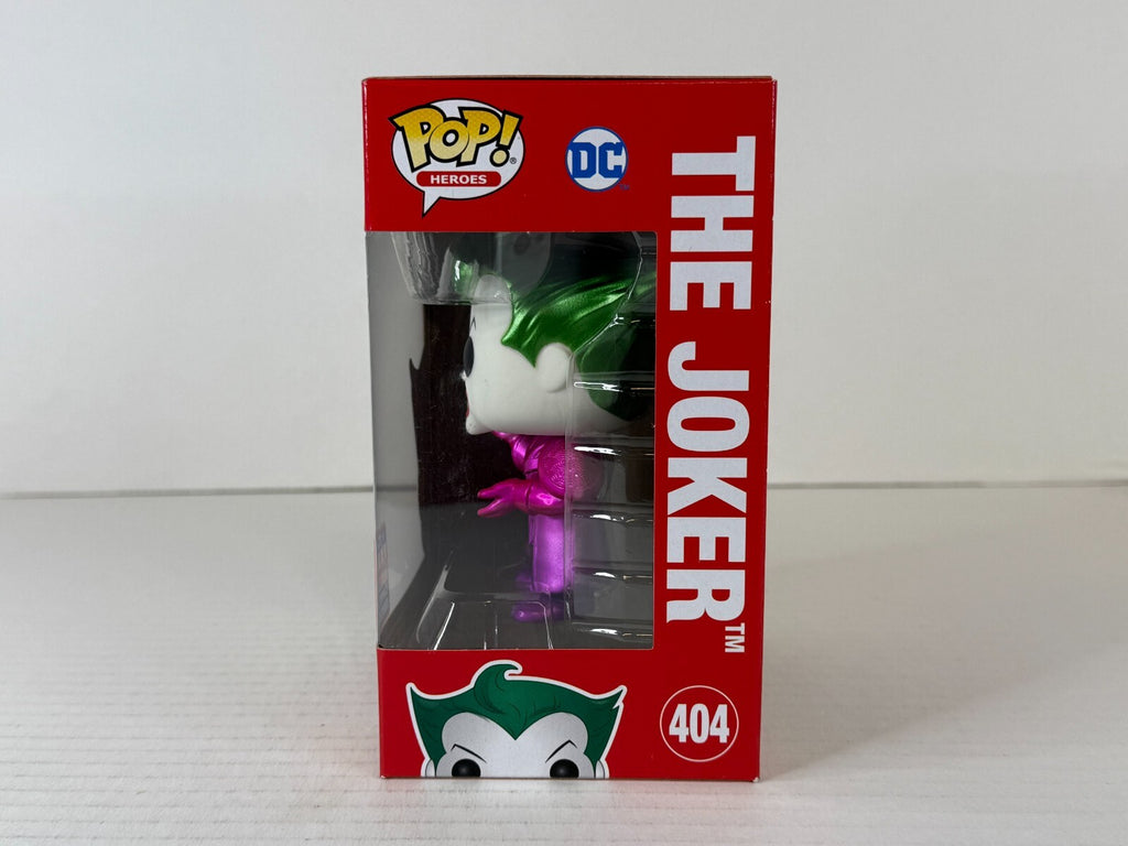 Funko POP Vinyl - Heroes - DC - The Joker - #404 Purple Metallic