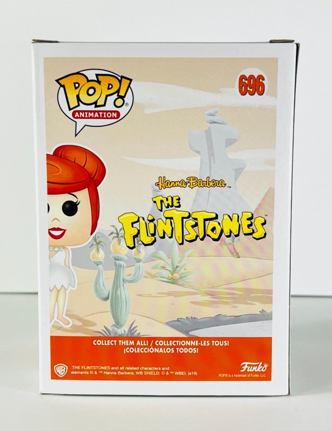 Funko POP Vinyl - Animation - The Flintstones - Wilma Flintstone #696 Popcultca