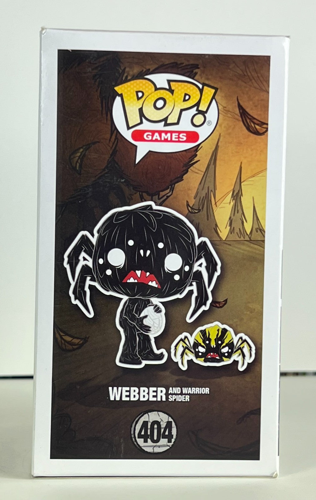 Funko POP Vinyl - Games - Dont Starve - Webber And Warrior Spider #404 With Code