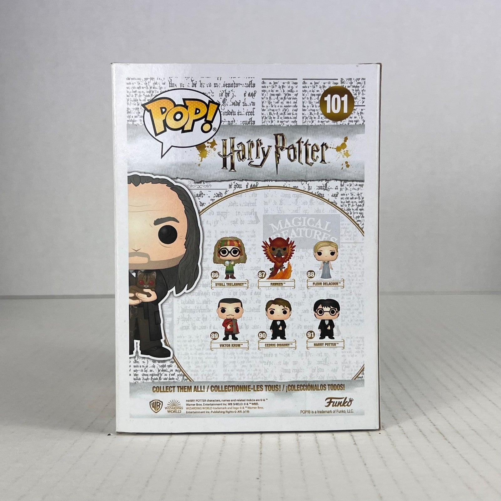 Funko POP Vinyl - Harry Potter - Filch & Mrs Norris - #101 FC 2019
