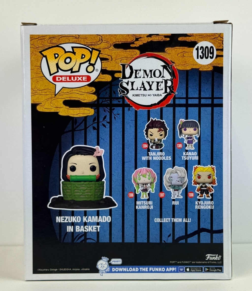 Funko POP Vinyl - Deluxe - Demon Slayer - Nezuko Kamado In Basket - #1309