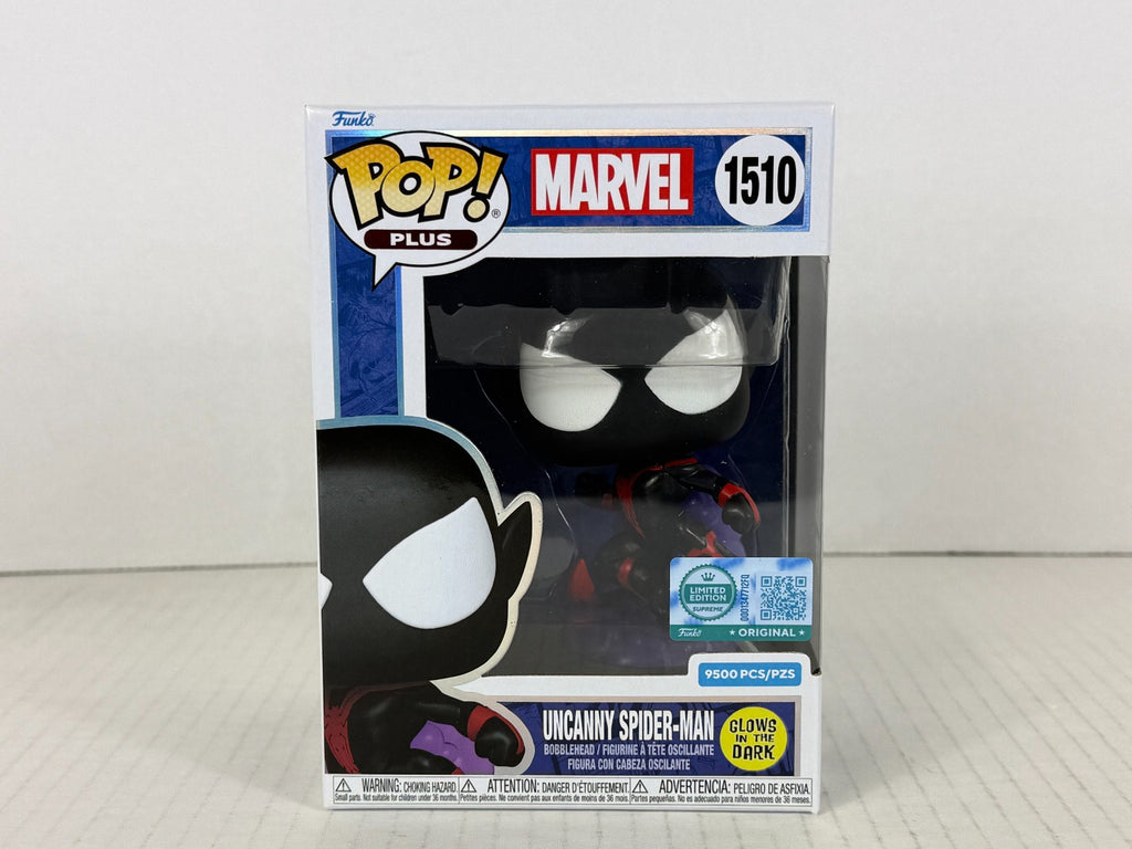 Funko POP Vinyl - PLUS - Marvel - Uncanny Spider-Man - #1510 GITD  9500 Pcs