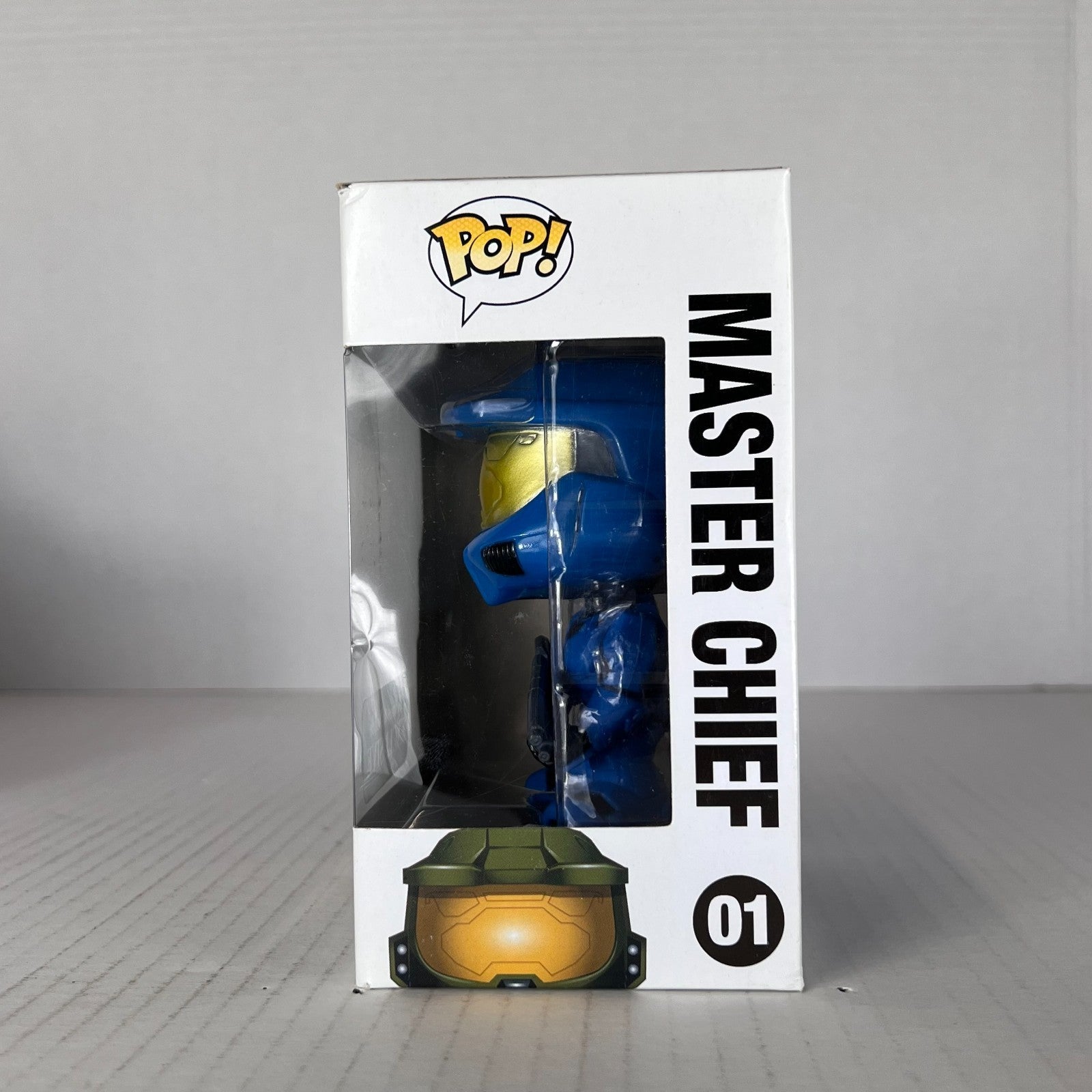 Funko POP Vinyl - HALO Universe - Master Chief Blue - #01 Barnes & Nobel