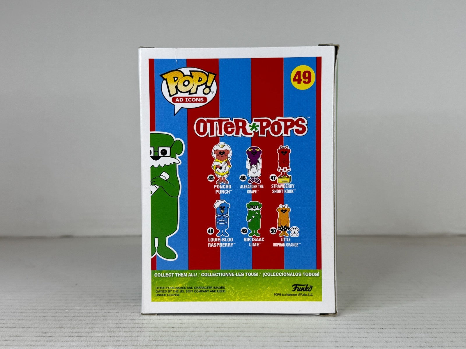 Funko POP Vinyl - Ad Icons - Otter Pops - Sir Isaac Lime - #49