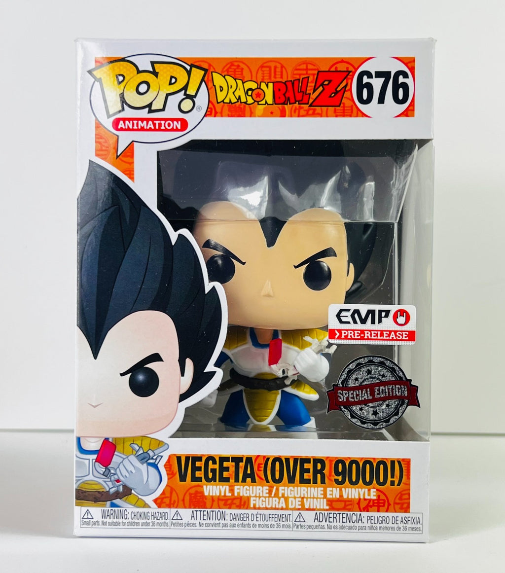 Funko POP Vinyl - Animation - Dragonball Z - Vegeta Over 9000! - #676 EMP