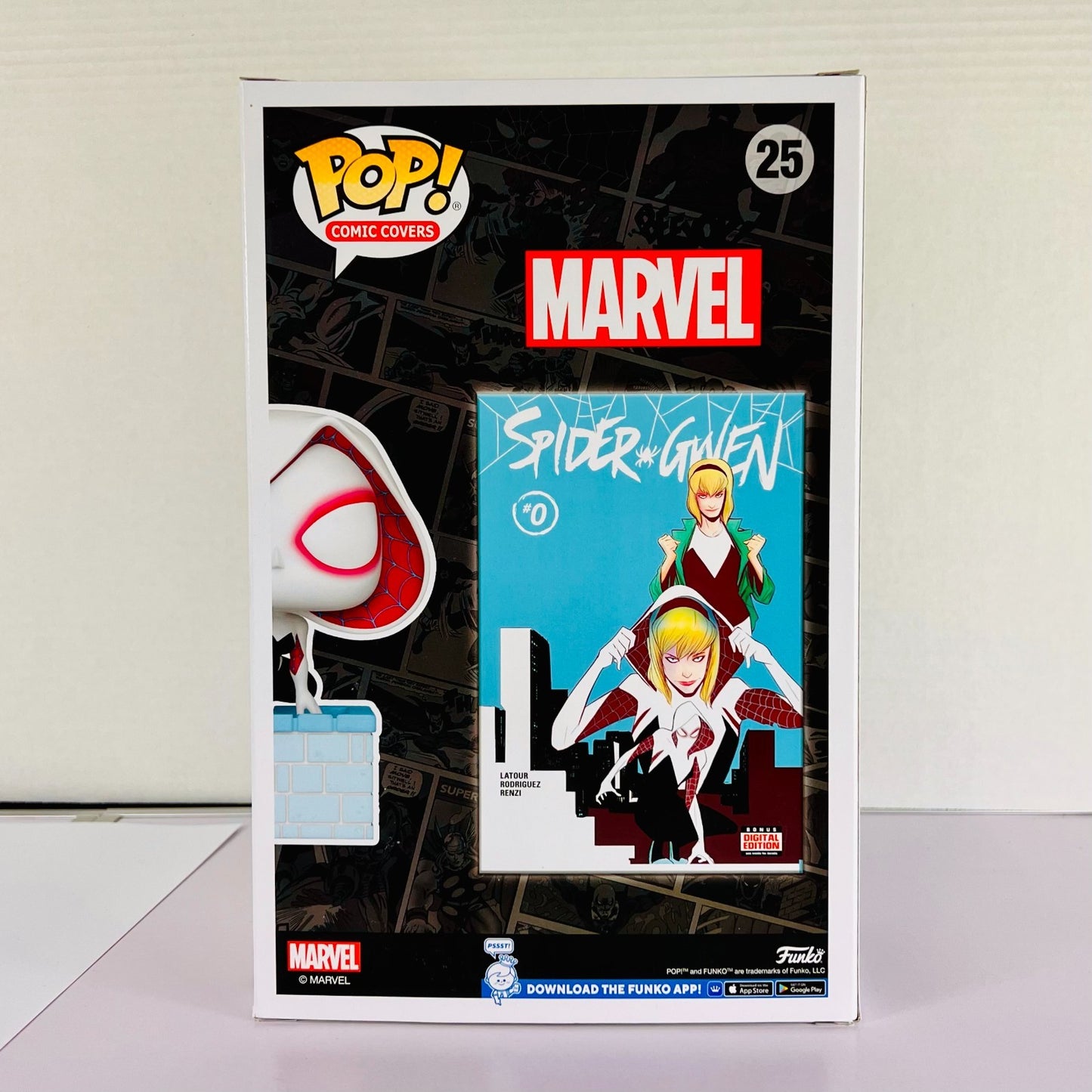 Funko POP! Vinyl - Comic Cover - Marvel - Spider-Gwen - #25
