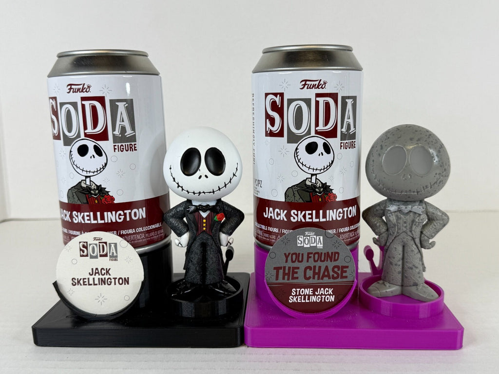 Funko POP Soda - NBC - Jack Skellington Stone- Common and Chase Set