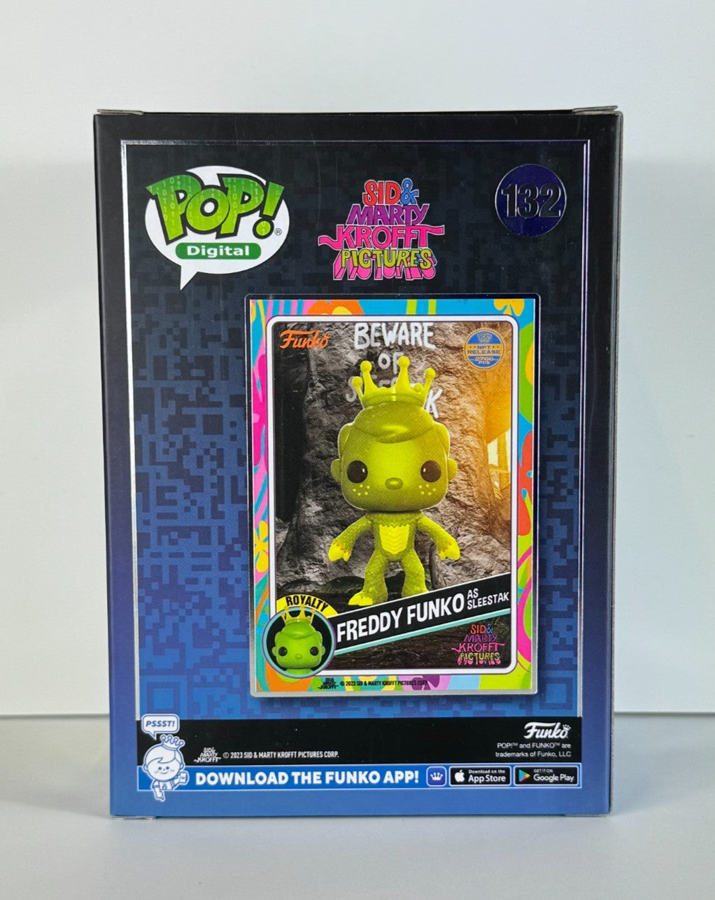Funko POP Vinyl - Sid And Marty Kroft - Freddy Funko as Sleestak #132 - 2700 Pcs
