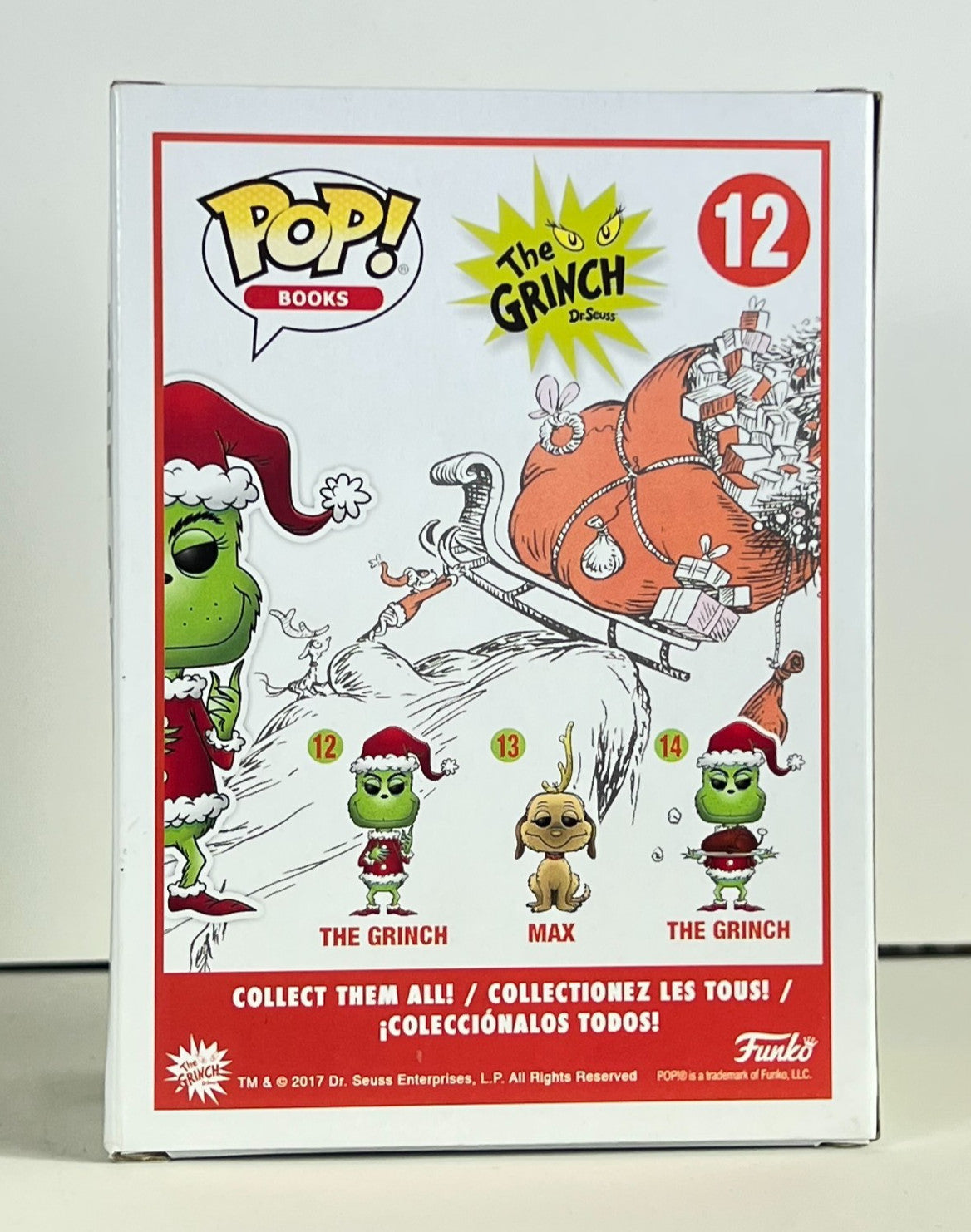 Funko POP Vinyl - Books - The Grinch - #12 Chase