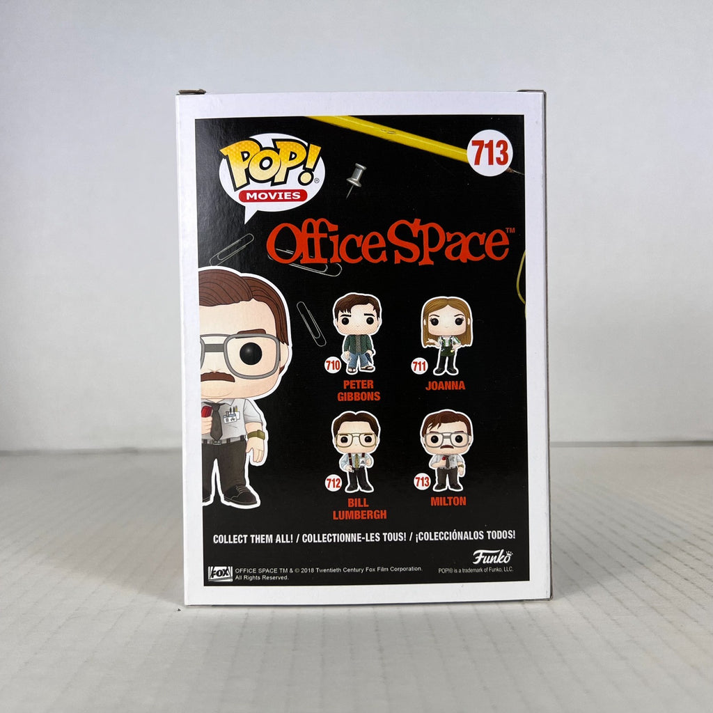 Funko POP Vinyl - Movies - Office Space - Milton - #713