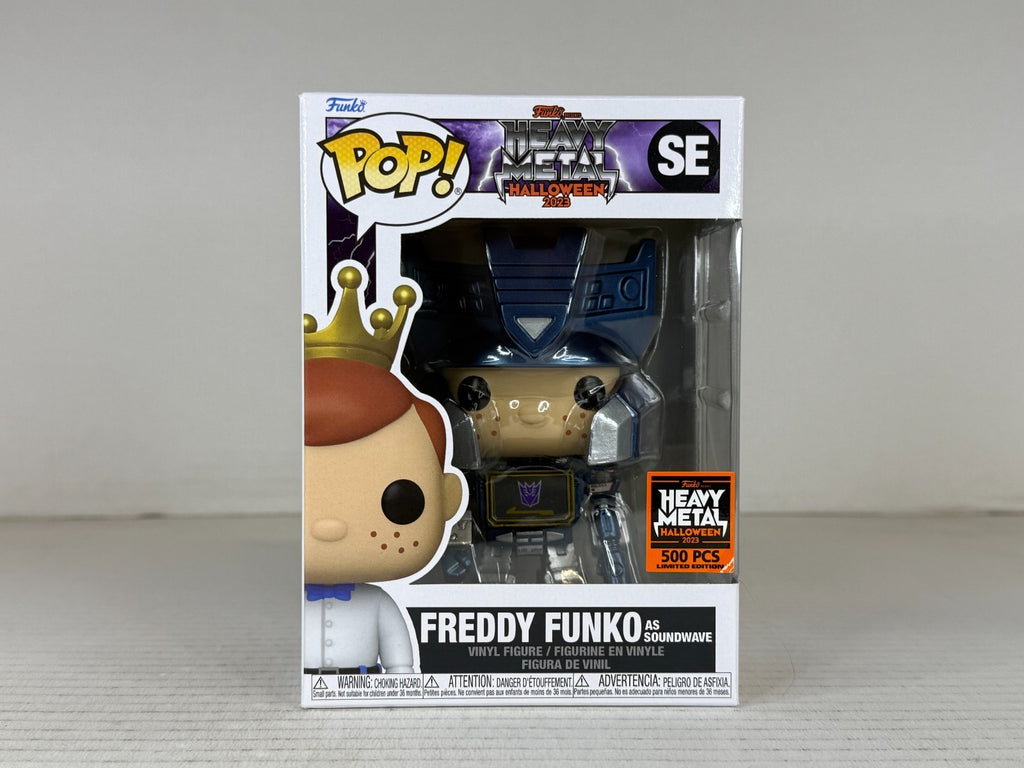 Funko POP Vinyl - Heavy Metal - Freddy Funko as Soundwave - 500 Pcs Metallic