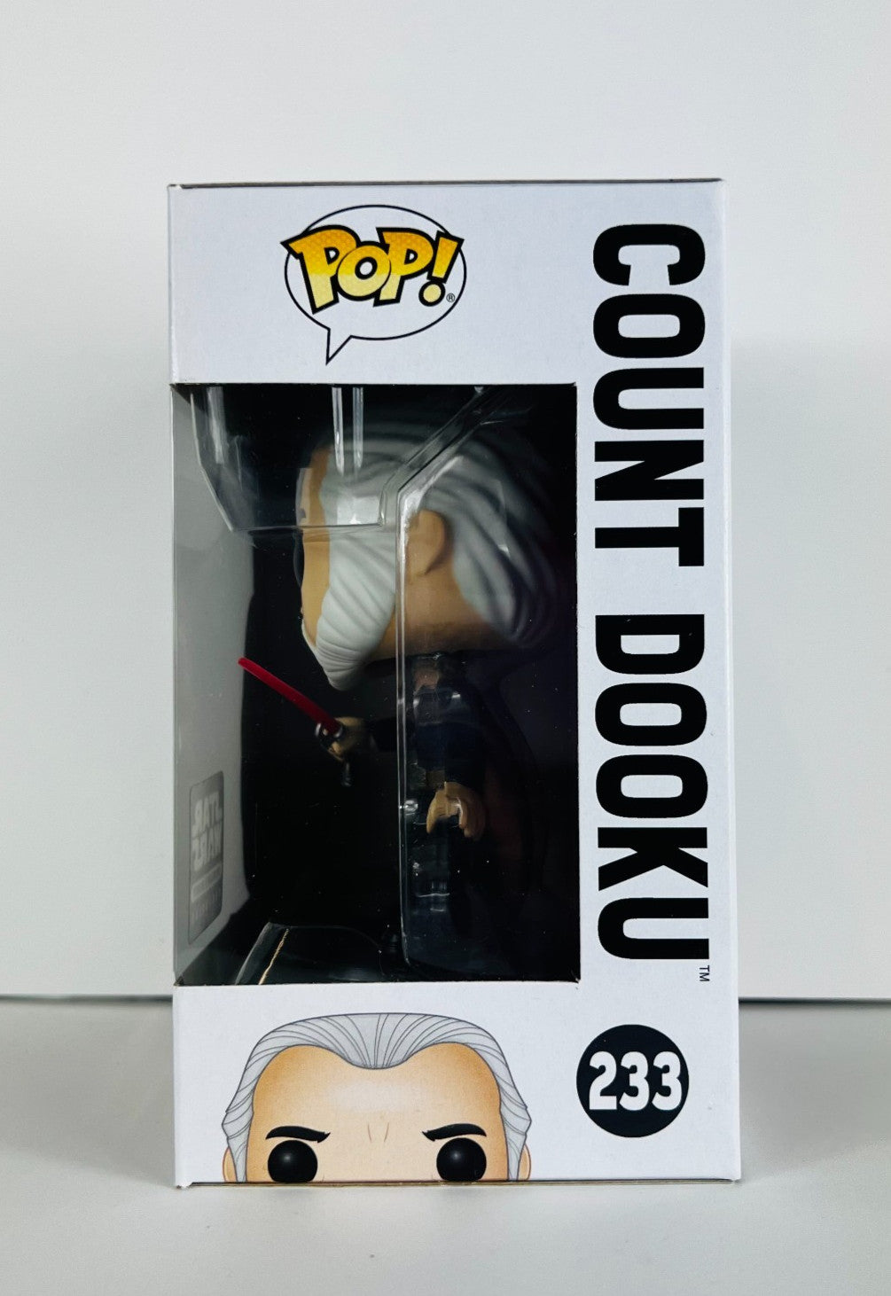 Funko POP Vinyl - Star Wars - Count Dooku - #233 Smugglers Bounty Exclusive