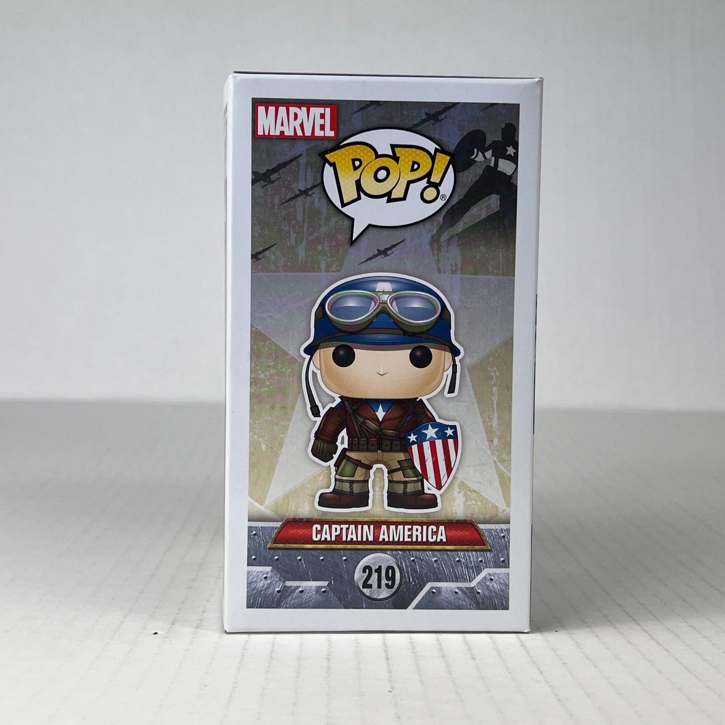 Funko POP Vinyl - Marvel - Captain America - #219 SC 2017