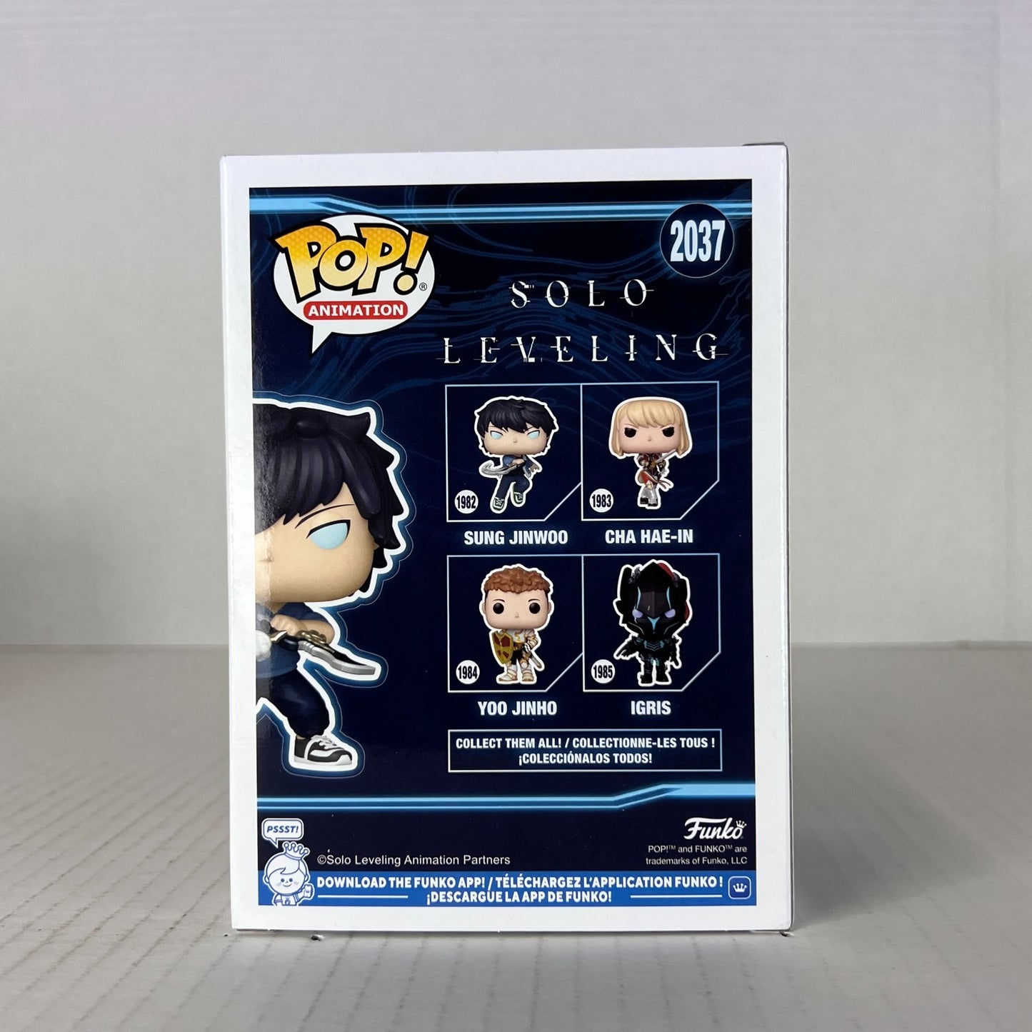 Funko POP Vinyl - Animation - Solo Leveling - Sung Jinwoo - #2037 9500 Pcs