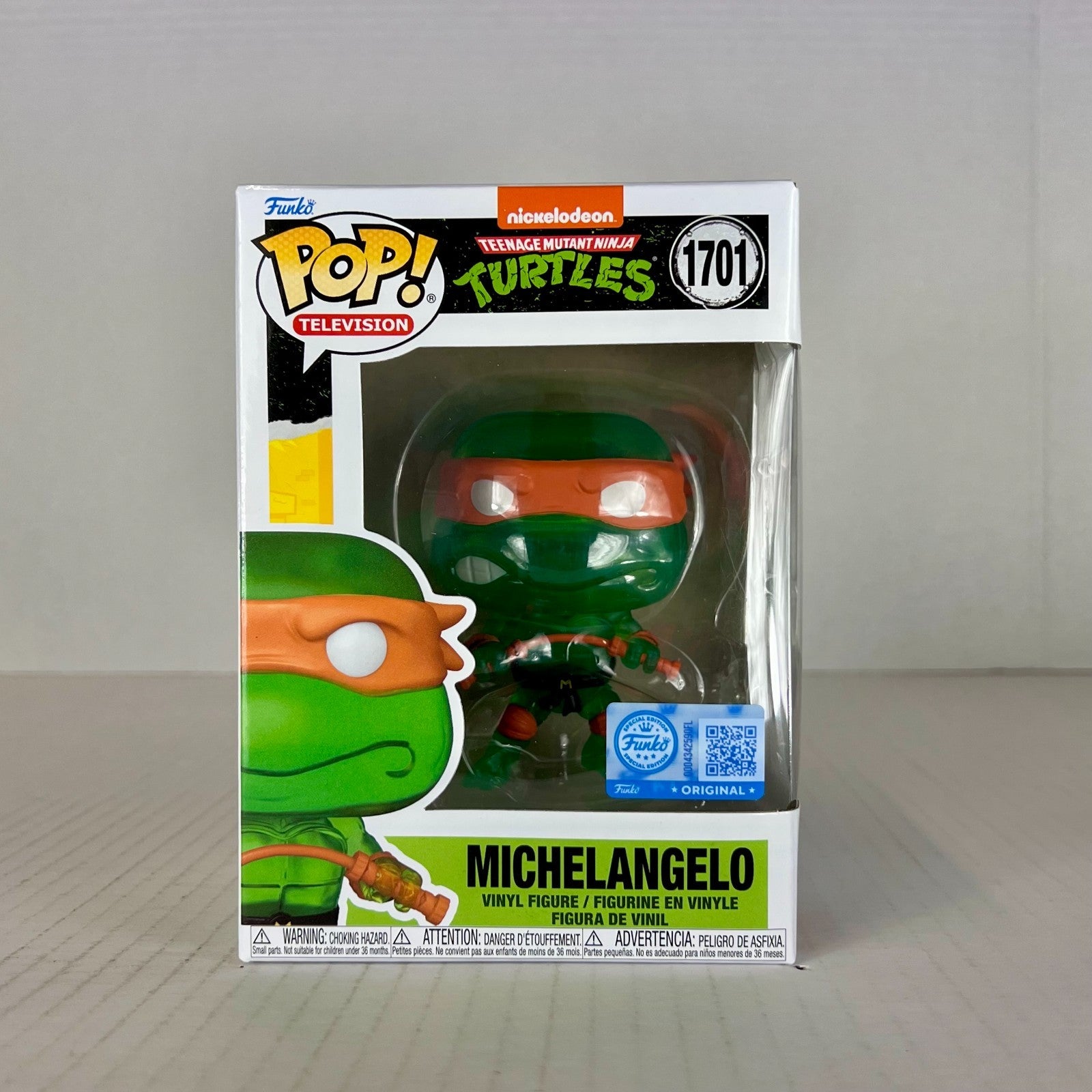 Funko POP Vinyl - Television - Teenage Mutant Ninja Turtles - Michelangelo #1701
