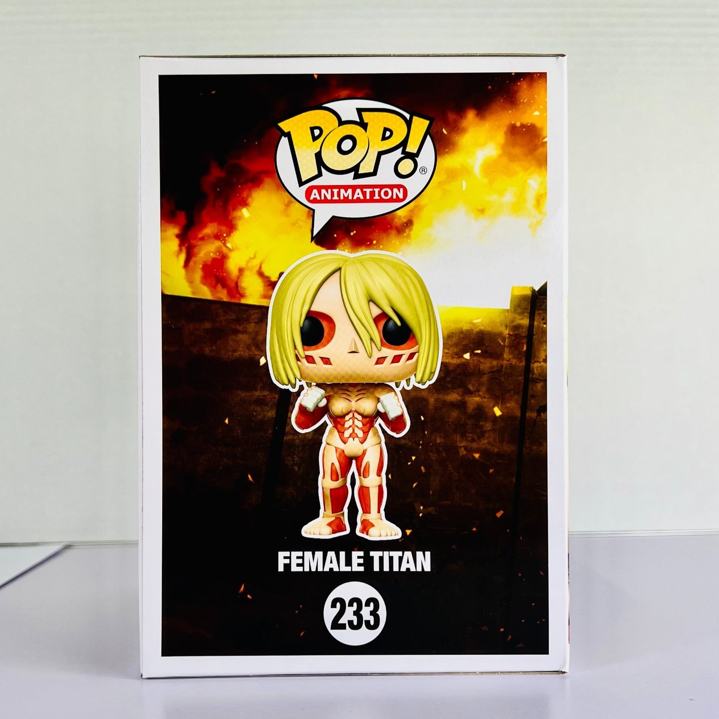 Funko POP! Vinyl - Animation - Attack On Titan - Female Titan - #233 GITD