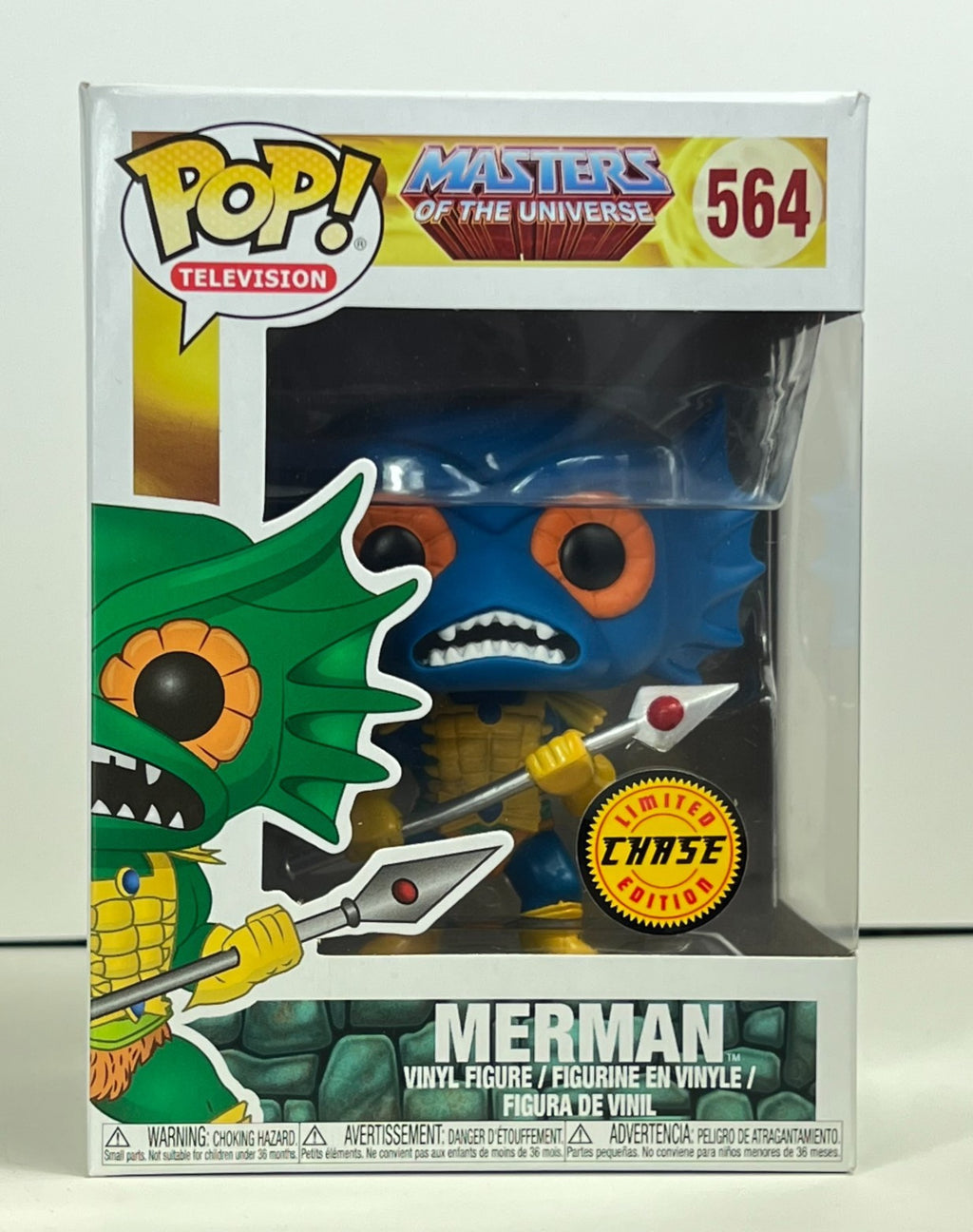 Funko POP Vinyl - Television - Masters Of The Universe - Merman - #564 Chase