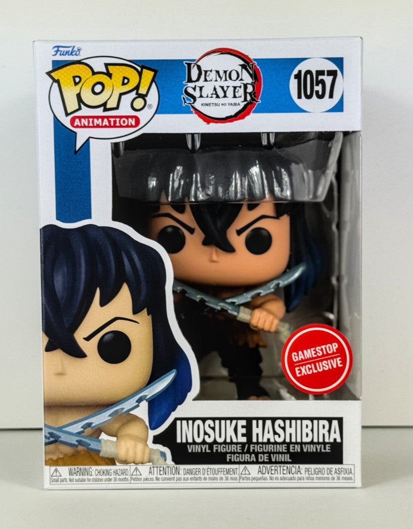 Funko POP Vinyl - Animation - Demonslayer - Inosuke Hashibira - #1057 GameStop