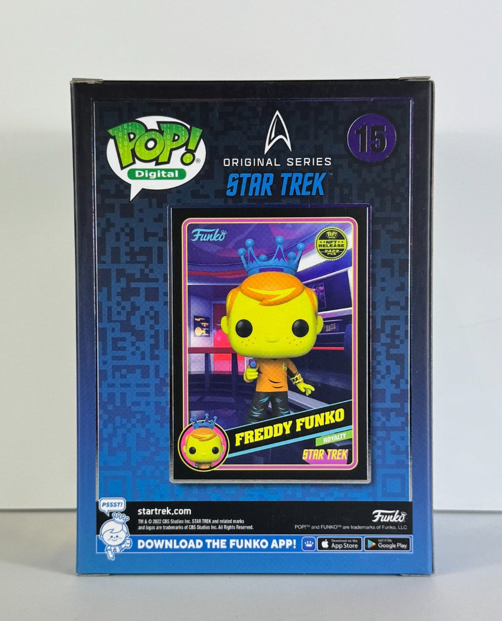 Funko POP Vinyl - Star Trek - Freddy Funko As Captain Kirk #15 - 2422 Pcs