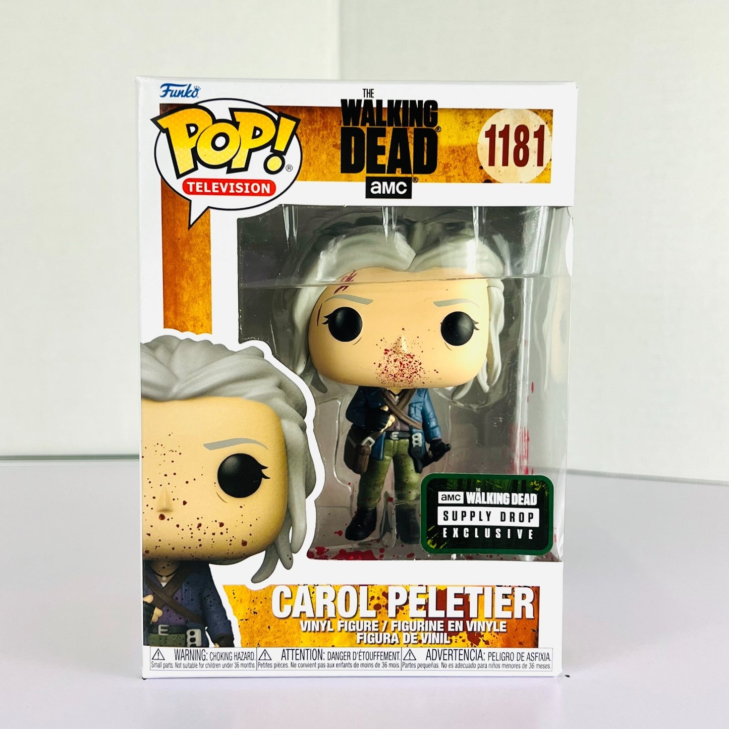 Funko POP Vinyl - Television - The Walking Dead - Carol Peletier #1181 Bloody 1