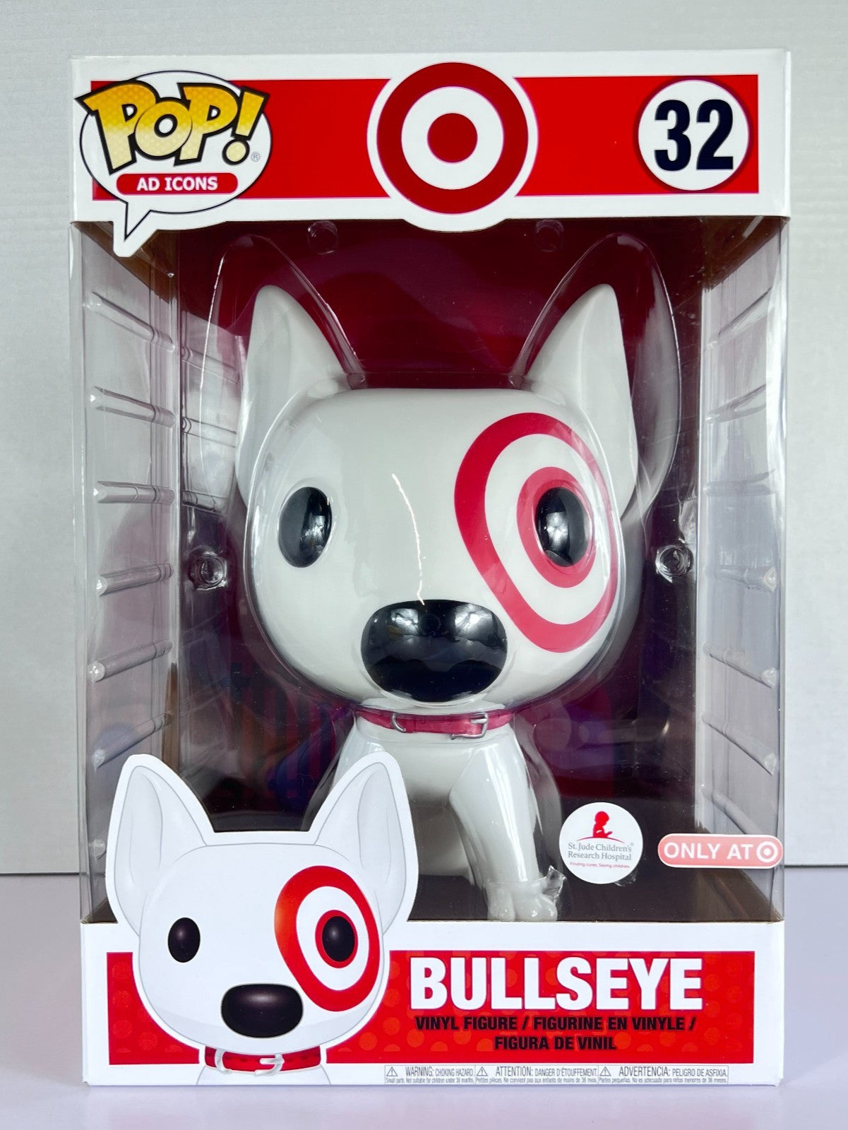 Funko POP Vinyl - Ad Icons - Bullseye - #32 Target Exclusive 10" Inch