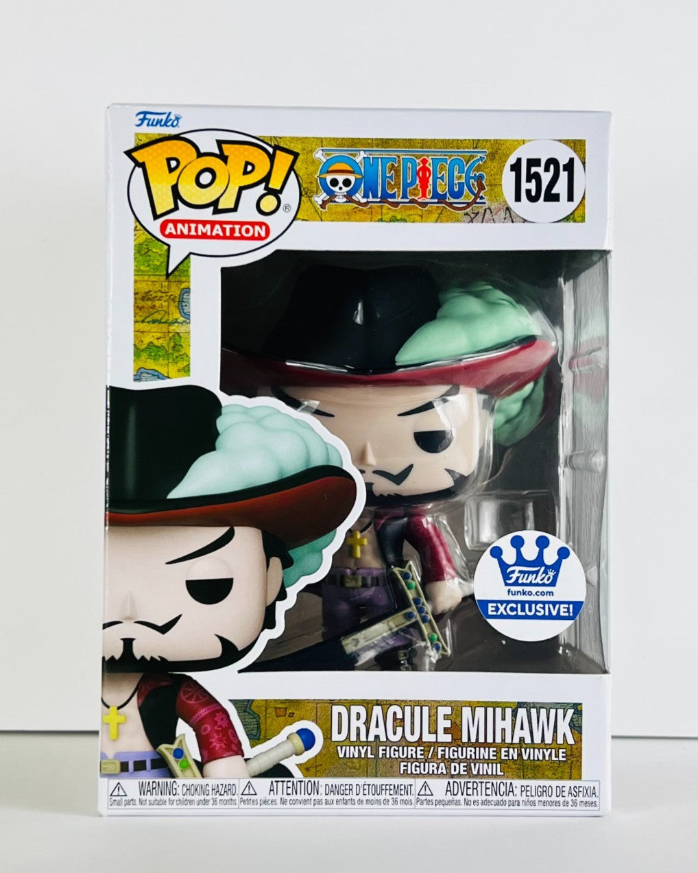 Funko POP Vinyl - Animation - One Piece - Dracule Mihawk - #1521 [1]