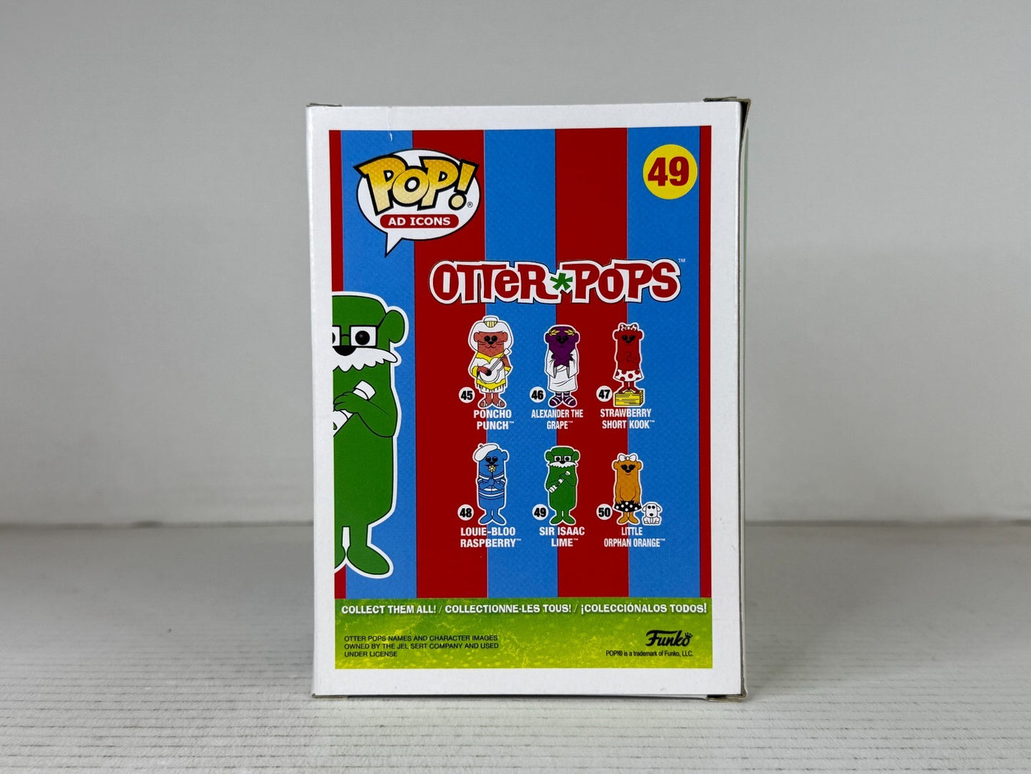 Funko POP Vinyl - Ad Icons - Otter Pops - Sir Isaac Lime - #49