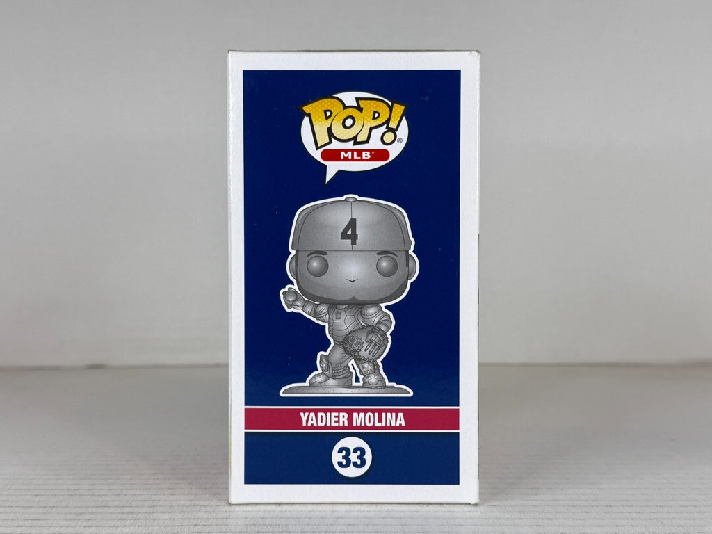 Funko POP Vinyl - MLB -  Cardinals - Yadier Molina #33 - 400 Pcs Silver Chrome 1