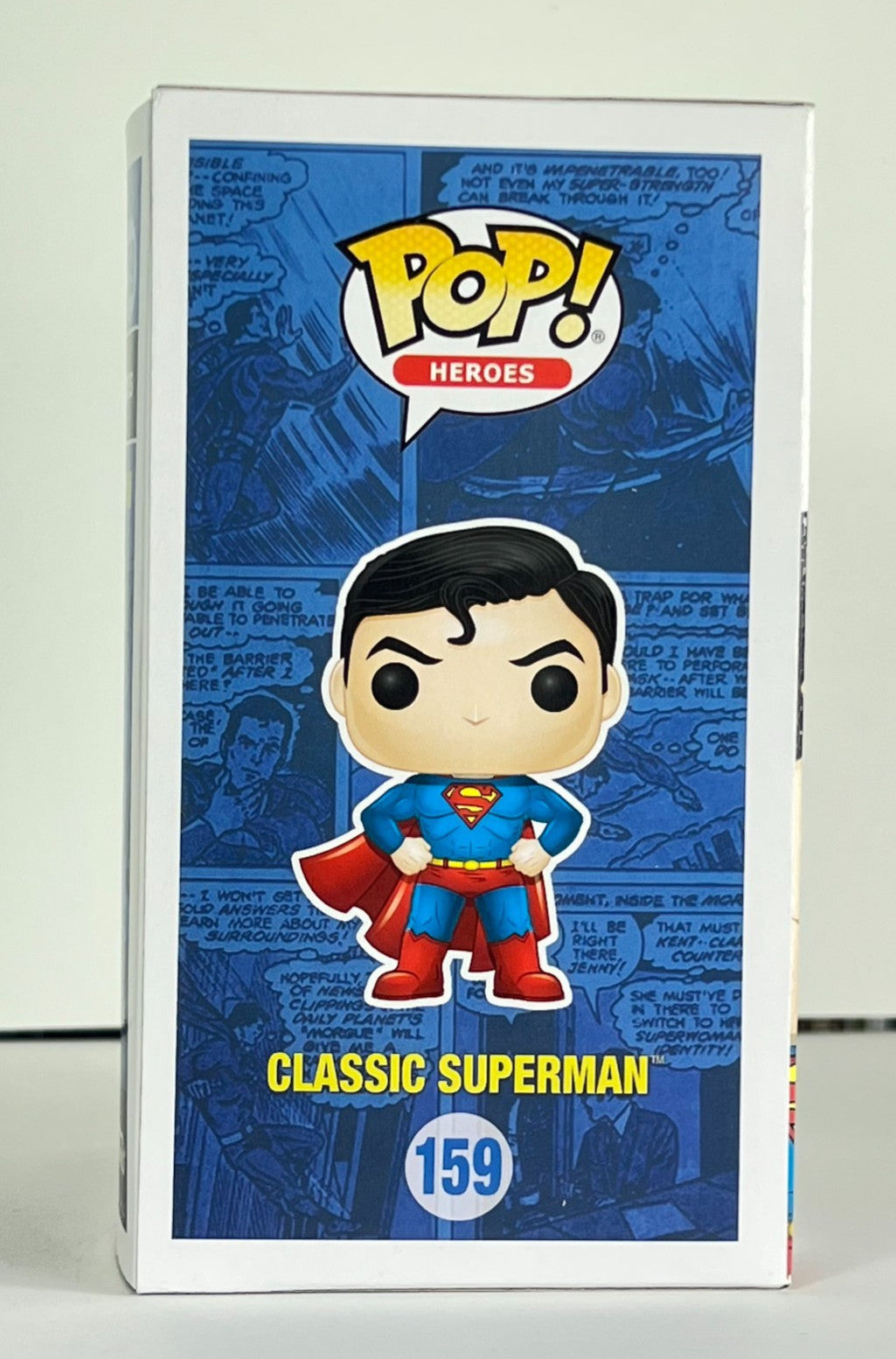 Funko POP Vinyl - Heroes - DC Superman - Classic Superman - #159 Legion