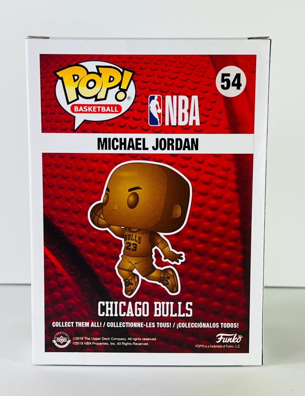 Funko POP Vinyl - Basketball - Chicago Bulls - Michael Jordan #54 Bronze Chrome